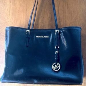 Michael kors patent leather bag